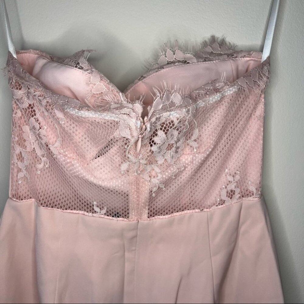 NBD Illusion Lace Mini Dress -Make Me Wanna Size XS Extra Small - Picture 4 of 10